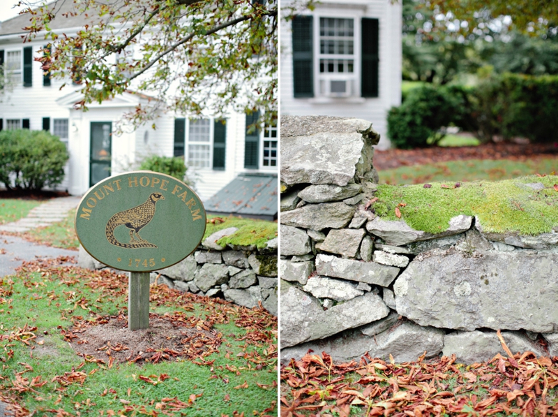 Rustic Yellow & Gray Rhode Island Wedding via TheELD.com