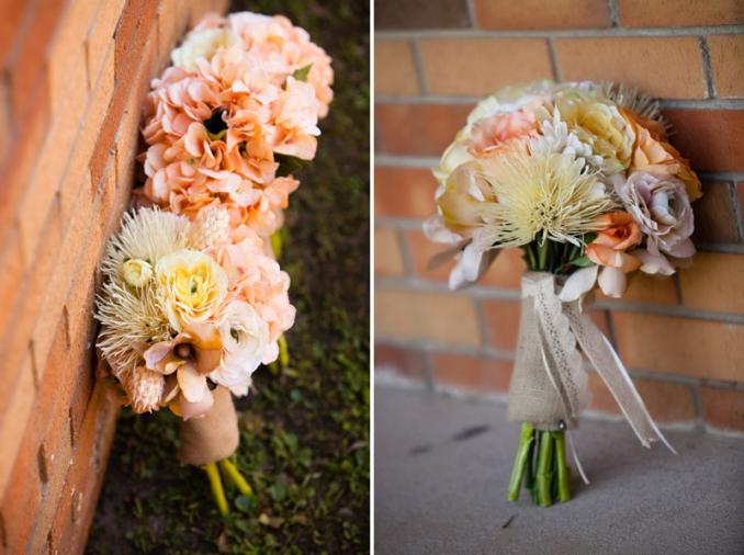 Rustic Peach and Yellow DIY Wedding - Every Last Detail