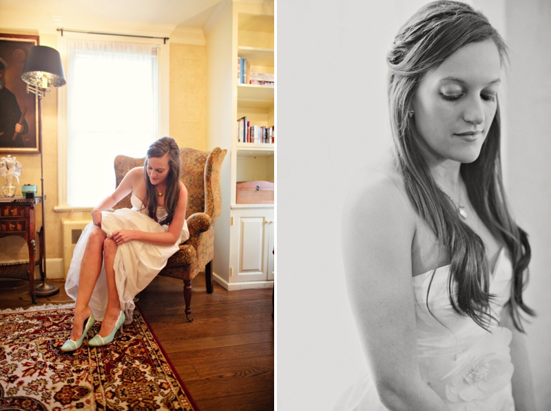 Rustic Yellow & Gray Rhode Island Wedding via TheELD.com