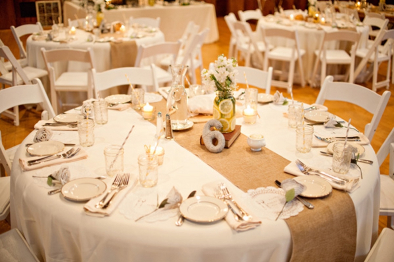 Rustic Yellow & Gray Rhode Island Wedding via TheELD.com