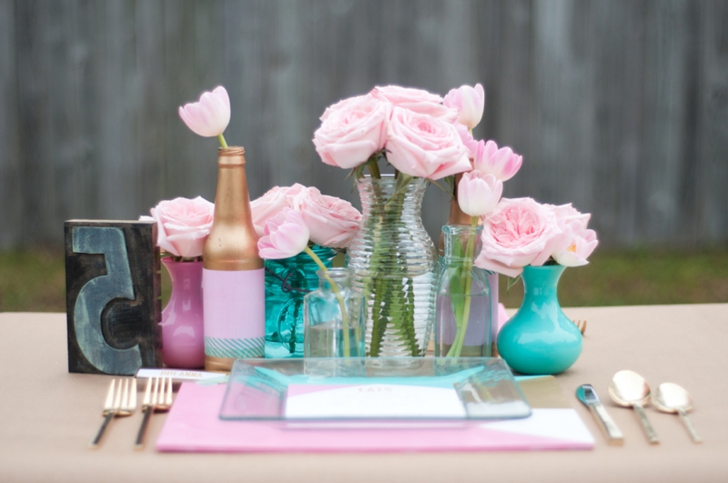 Pink Wedding Ideas {Eclectic} via TheELD.com