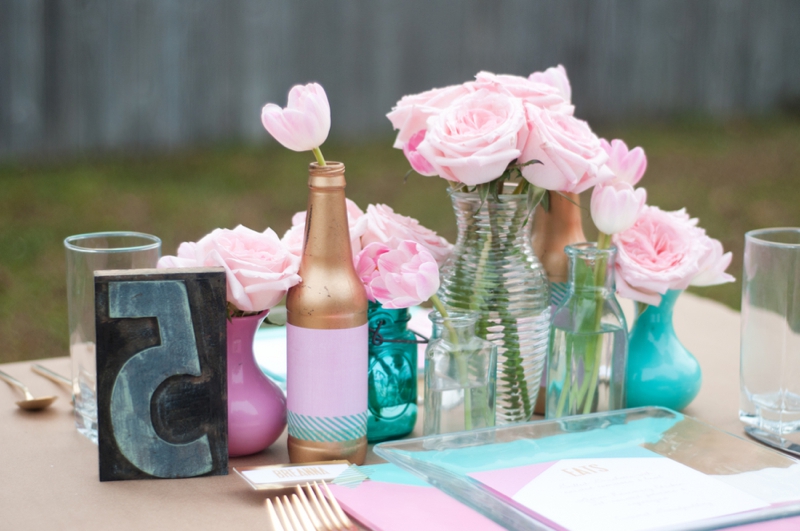 Pink Wedding Ideas {Eclectic} via TheELD.com