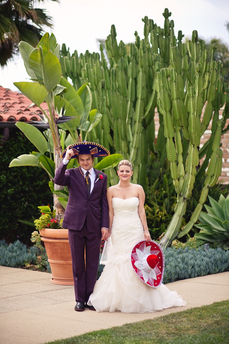 California Fiesta Inspired Wedding via TheELD.com