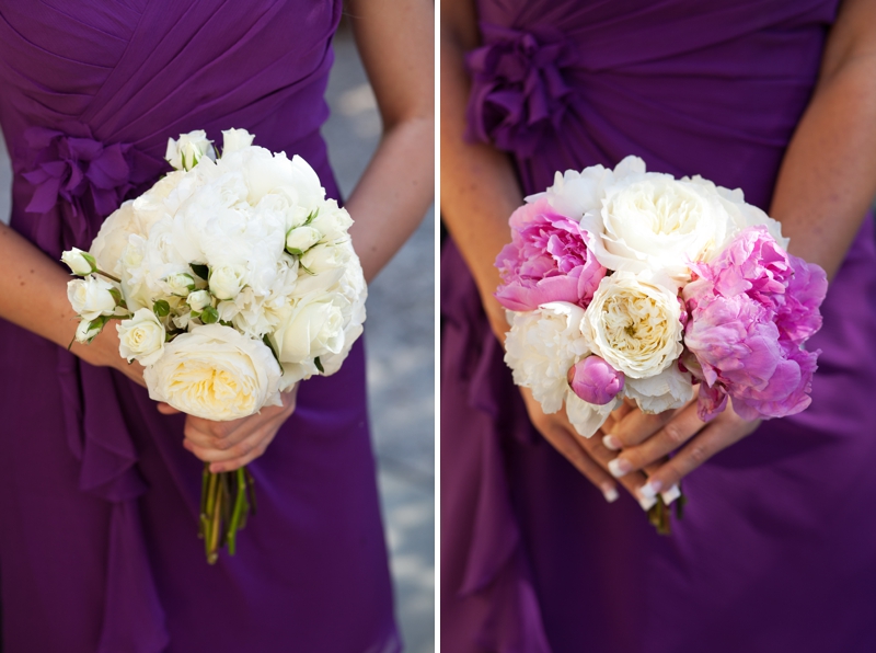 Glamorous Purple Rustic Wedding via TheELD.com