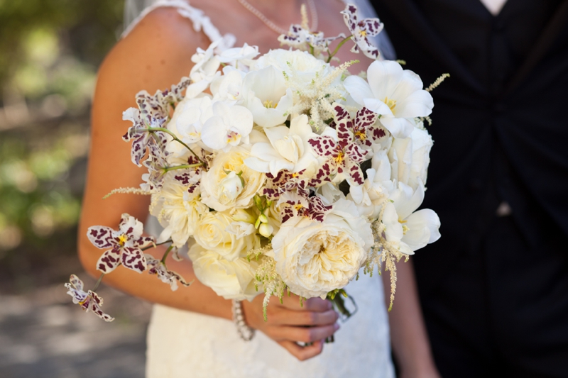 Glamorous Purple Rustic Wedding via TheELD.com