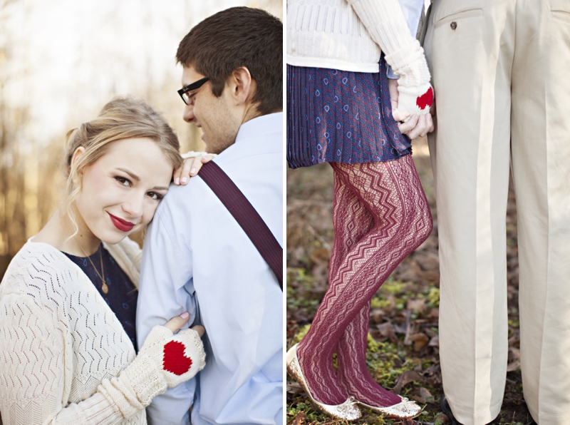Maroon, Burgundy and Gold Valentines Day Inspiration via TheELD.com