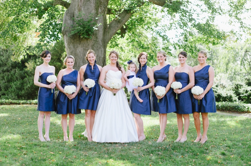 Elegant Nautical Maryland Wedding via TheELD.com