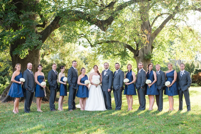 Elegant Nautical Maryland Wedding via TheELD.com