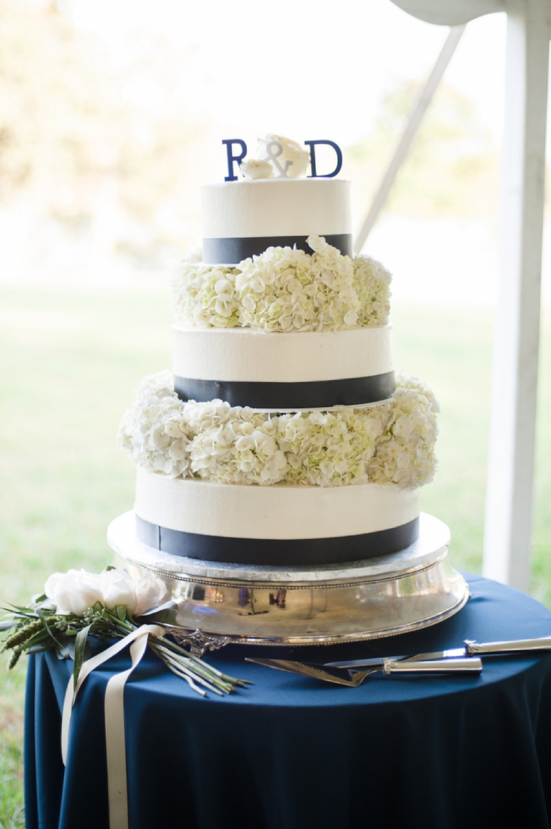 Elegant Nautical Maryland Wedding via TheELD.com