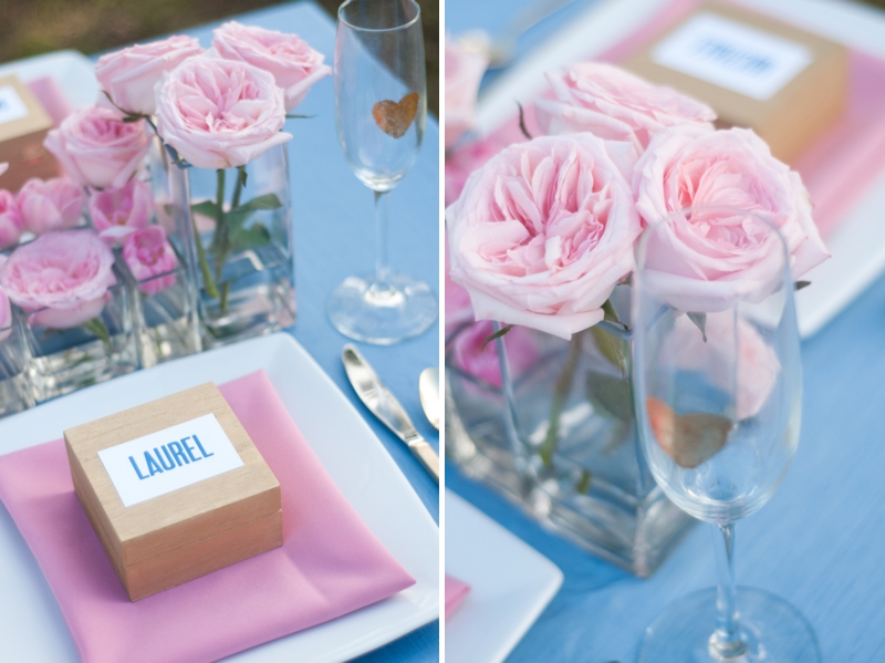 Pink Wedding Ideas {Modern} via TheELD.com