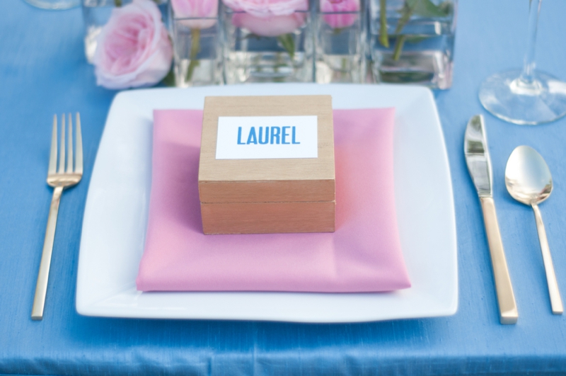 Pink Wedding Ideas {Modern} via TheELD.com