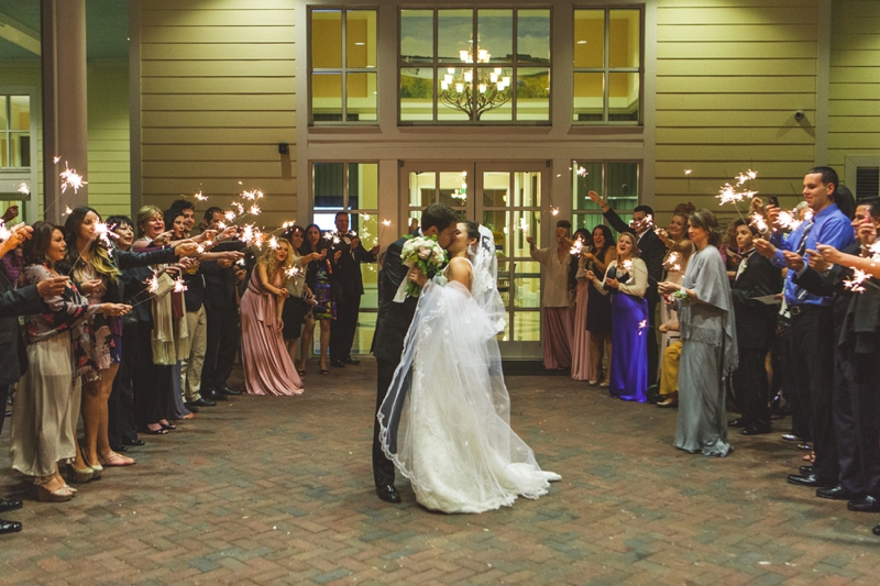 Romantic Blush Florida Wedding via TheELD.com