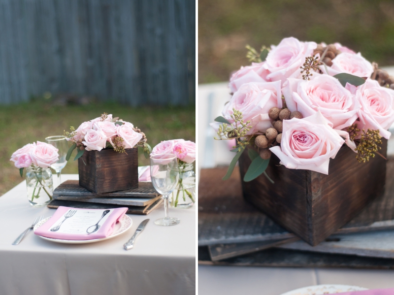 rustic wedding table arrangements - Google Search