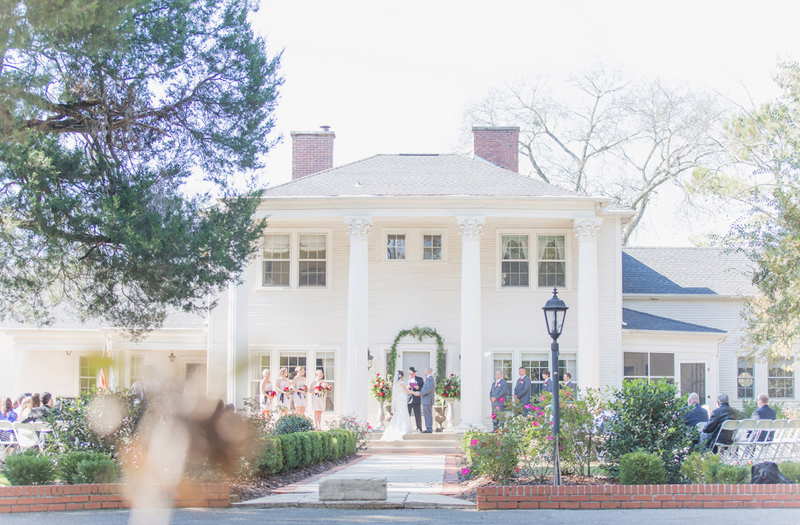 Rustic Red and White Alabama Wedding via TheELD.com