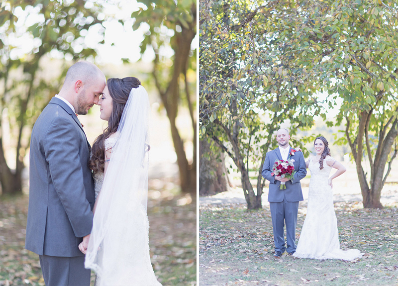 Rustic Red and White Alabama Wedding via TheELD.com