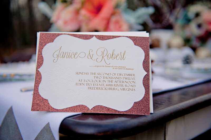 Rustic Winter Wedding Inspiration via TheELD.com