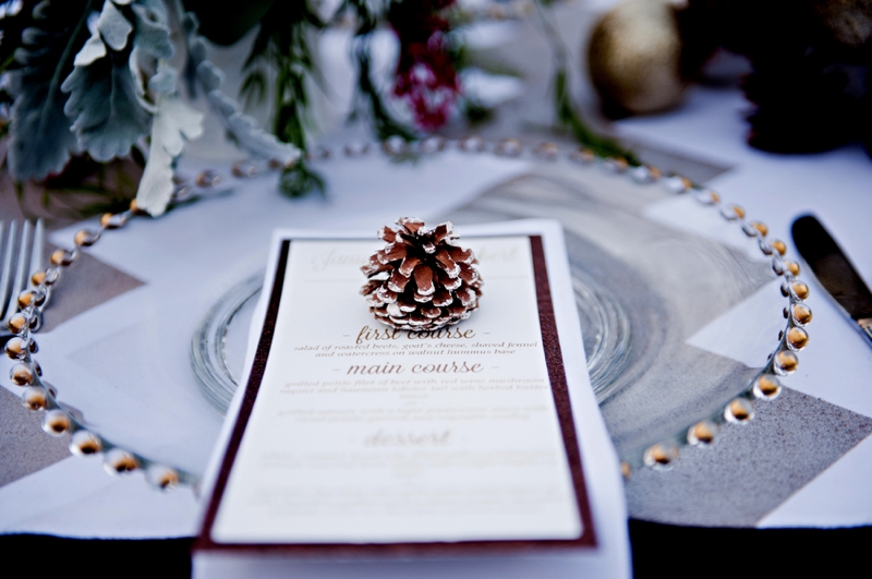 Rustic Winter Wedding Inspiration via TheELD.com