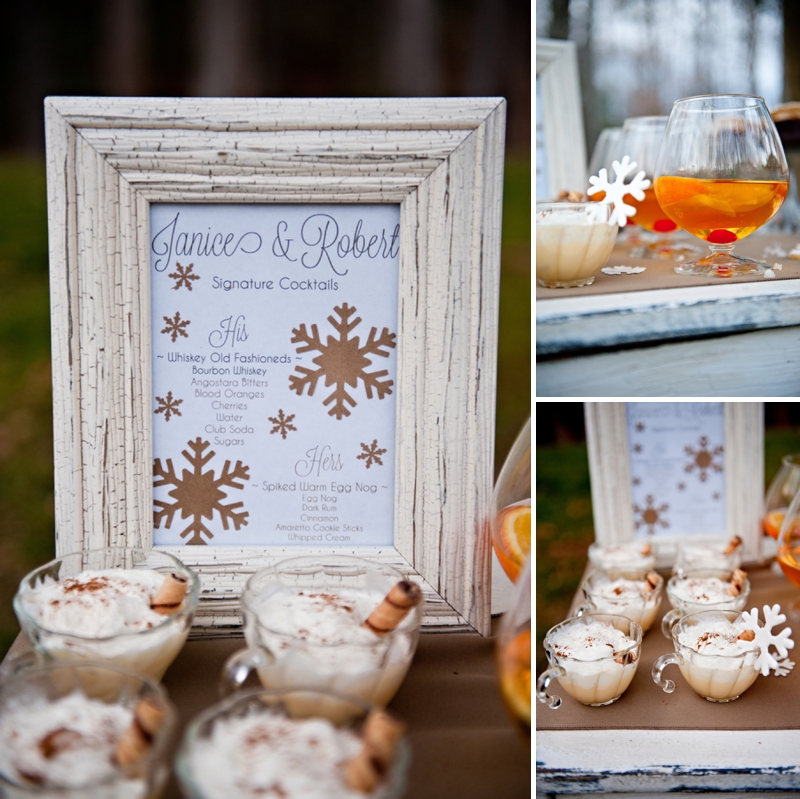 Rustic Winter Wedding Inspiration via TheELD.com