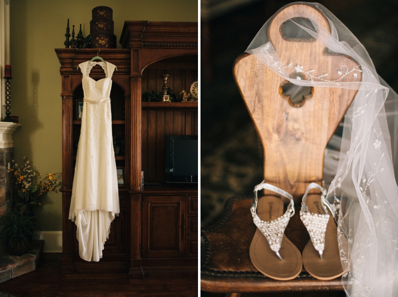 A Peach Vintage Eclectic DIY Wedding via TheELD.com