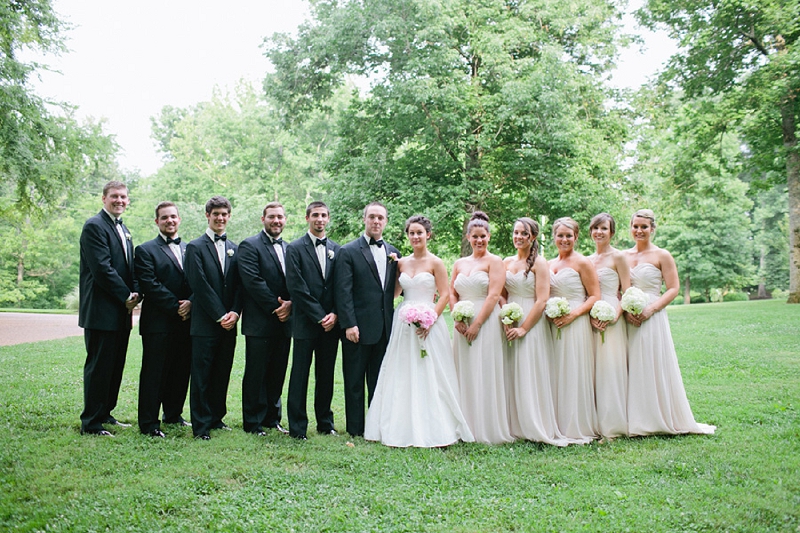 Rustic Pink & White Tennessee Wedding via TheELD.com