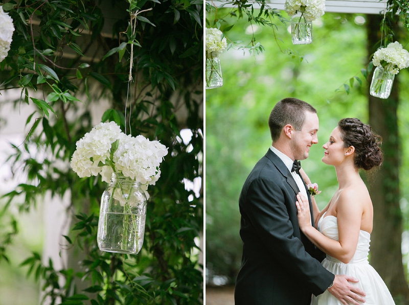 Rustic Pink & White Tennessee Wedding via TheELD.com