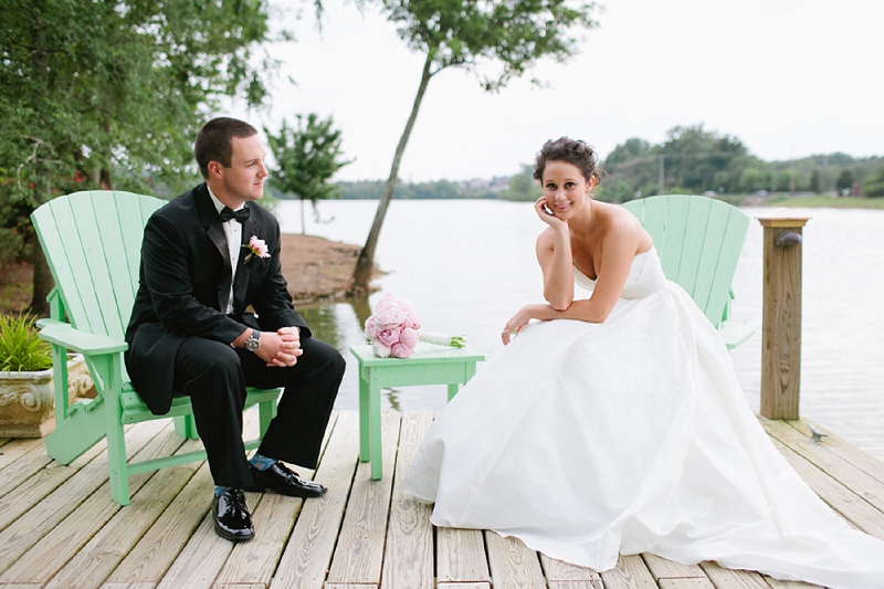 Rustic Pink & White Tennessee Wedding via TheELD.com