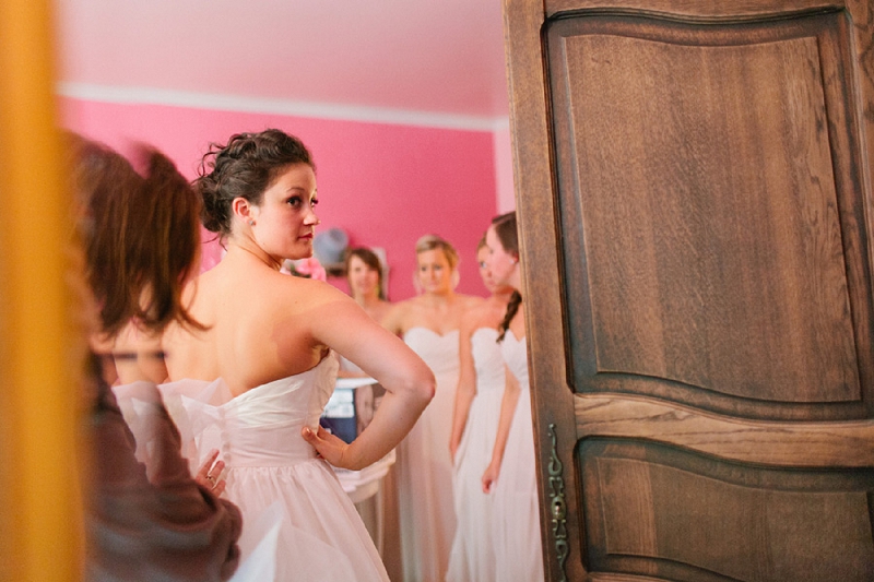 Rustic Pink & White Tennessee Wedding via TheELD.com