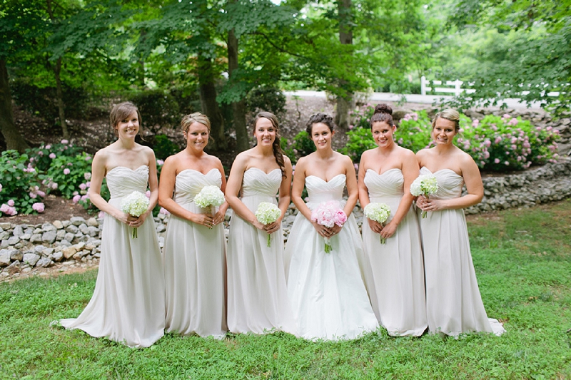 Rustic Pink & White Tennessee Wedding via TheELD.com