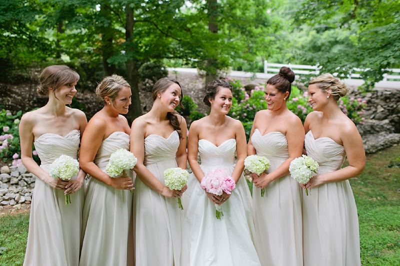 Rustic Pink & White Tennessee Wedding via TheELD.com