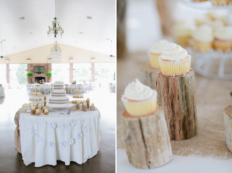 Rustic Pink & White Tennessee Wedding via TheELD.com