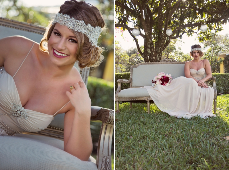 1920s Vintage Glam Wedding Inspiration via TheELD.com