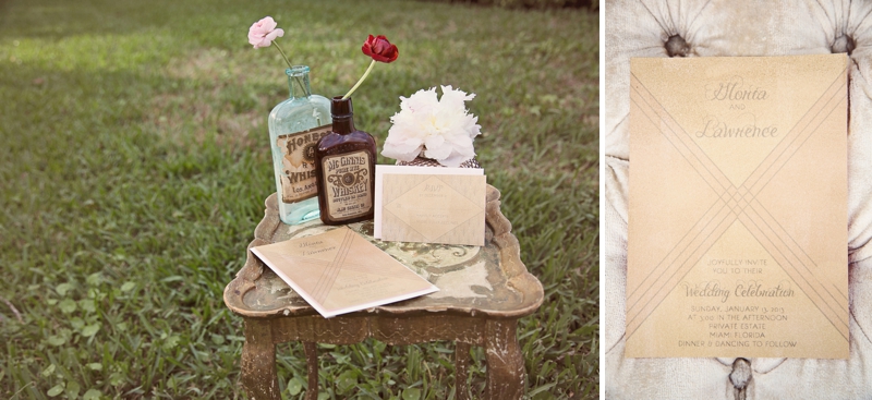 1920s Vintage Glam Wedding Inspiration via TheELD.com