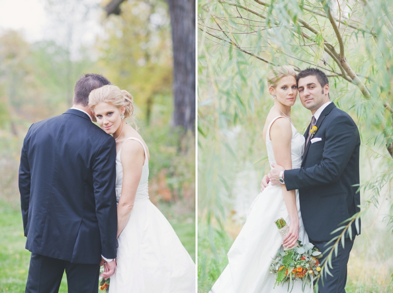 Rustic Yellow and Orange St. Louis Wedding via TheELD.com