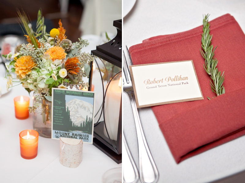 Rustic Yellow and Orange St. Louis Wedding via TheELD.com