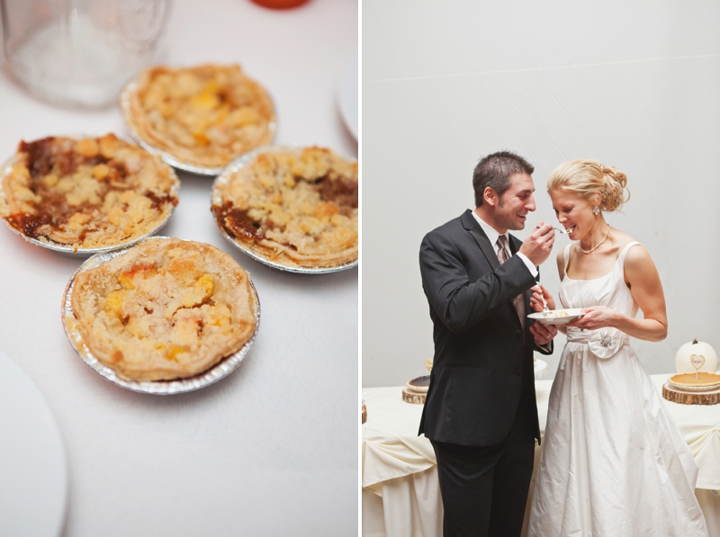 Rustic Yellow and Orange St. Louis Wedding via TheELD.com