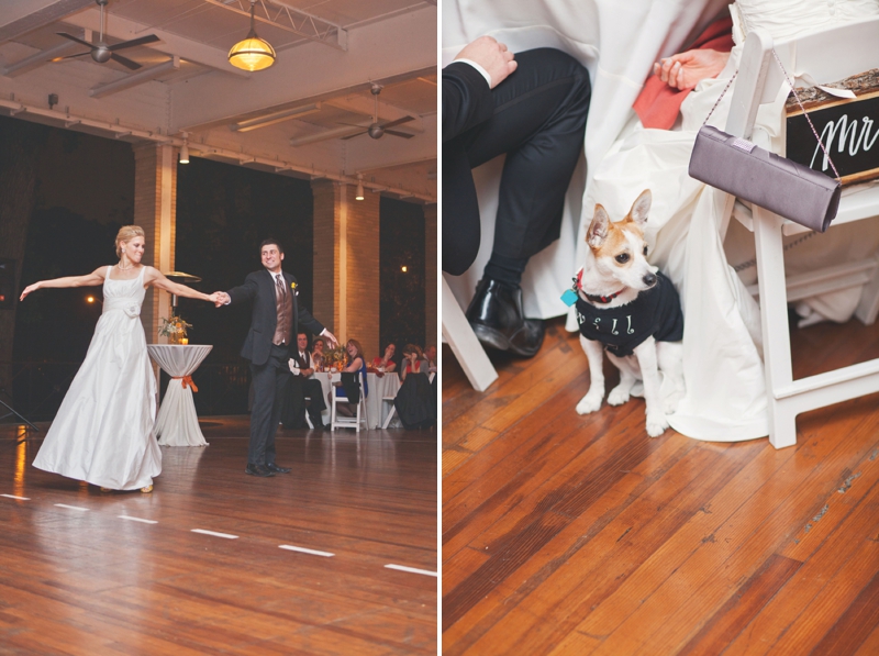 Rustic Yellow and Orange St. Louis Wedding via TheELD.com