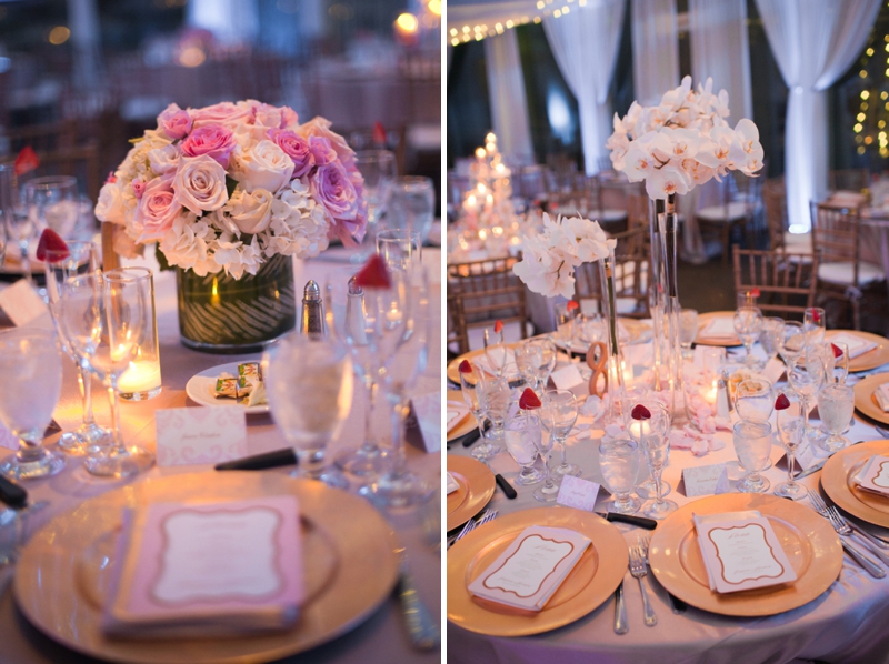 Modern & Glamorous Pink Wedding via TheELD.com