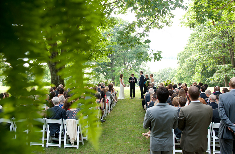 Intimate & Rustic Blue & Green New York Wedding via TheELD.com
