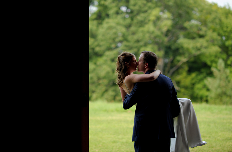 Intimate & Rustic Blue & Green New York Wedding via TheELD.com