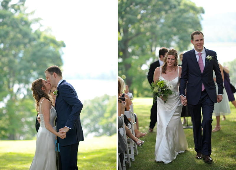 Intimate & Rustic Blue & Green New York Wedding via TheELD.com