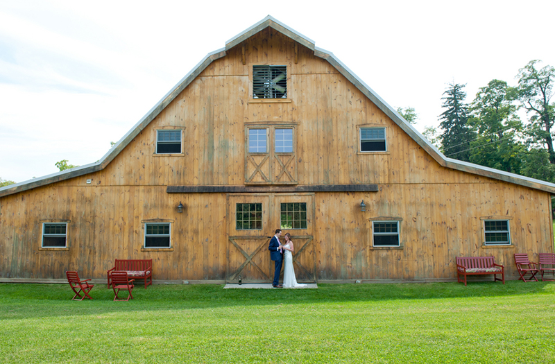 Intimate & Rustic Blue & Green New York Wedding via TheELD.com