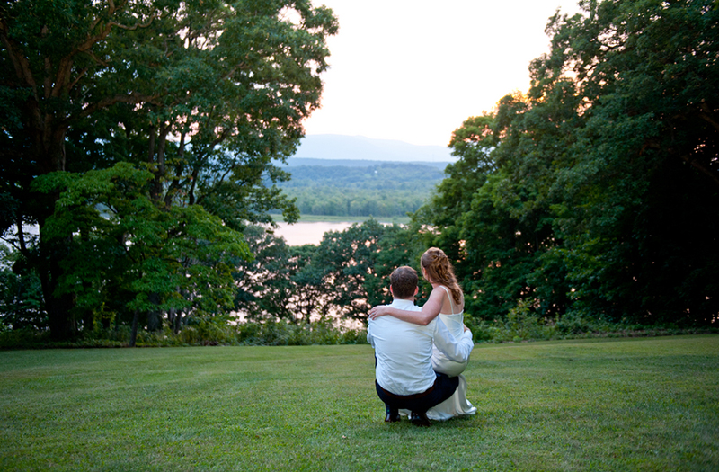 Intimate & Rustic Blue & Green New York Wedding via TheELD.com