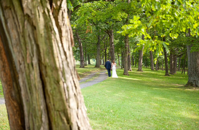 Intimate & Rustic Blue & Green New York Wedding via TheELD.com