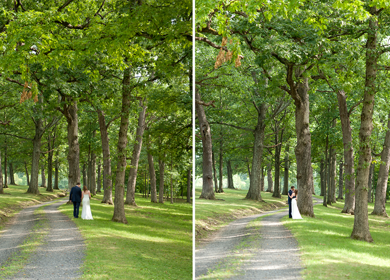 Intimate & Rustic Blue & Green New York Wedding via TheELD.com