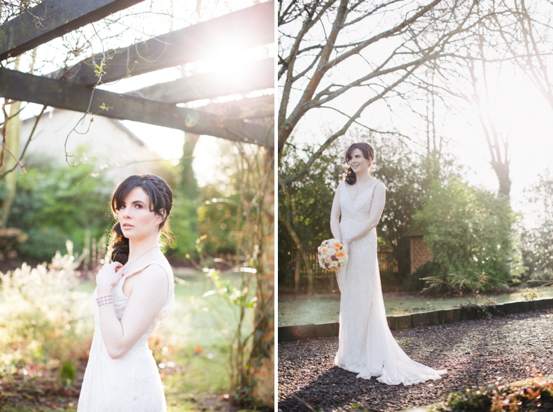 Vintage Romantic Garden Wedding Inspiration via TheELD.com