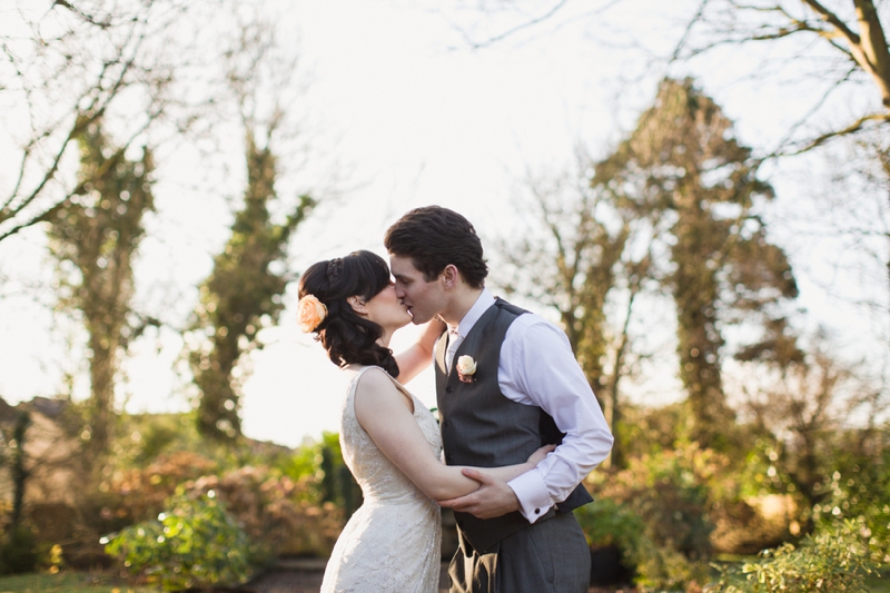 Vintage Romantic Garden Wedding Inspiration via TheELD.com