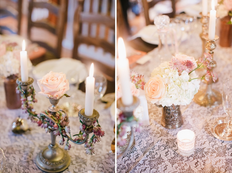 Vintage Romantic Garden Wedding Inspiration via TheELD.com