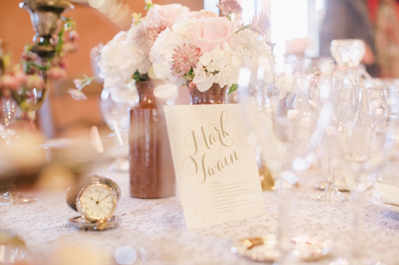 Vintage Romantic Garden Wedding Inspiration via TheELD.com