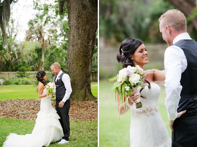 A Rustic Garden Wedding via TheELD.com