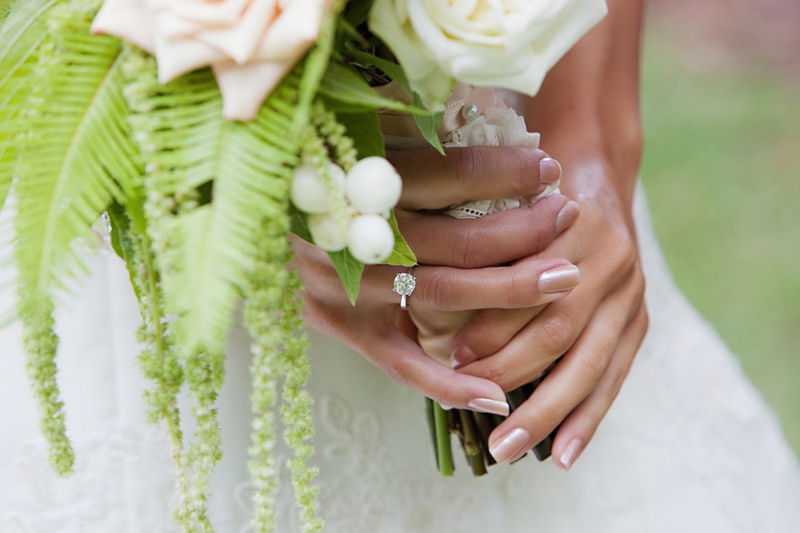 A Rustic Garden Wedding via TheELD.com